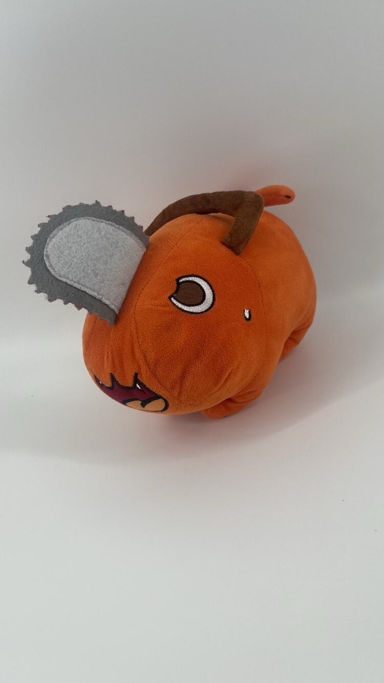 Chainsaw Man Pochita Plush Stuffed Anime Devil Dog Orange Plush Toy